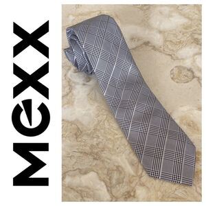 MEXX 100% Silk Houndstooth Skinny Tie